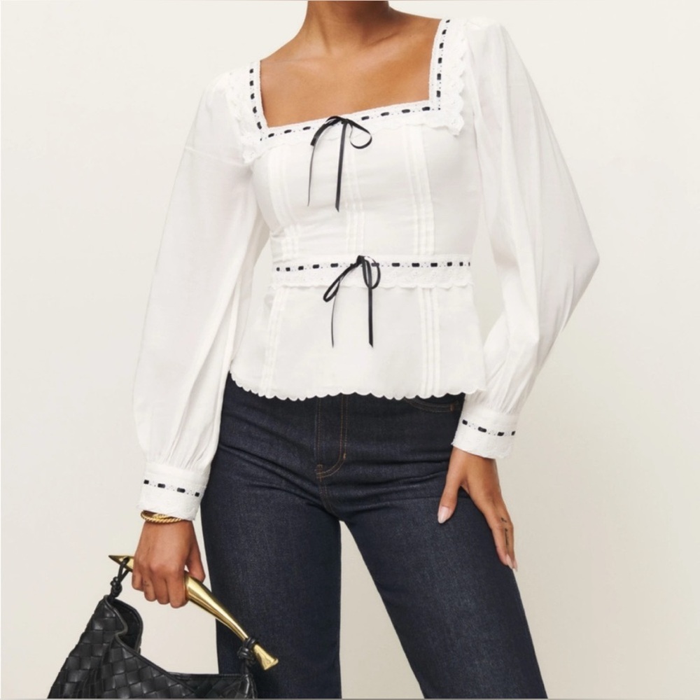 Reformation Haisley Top size 10 NWT
